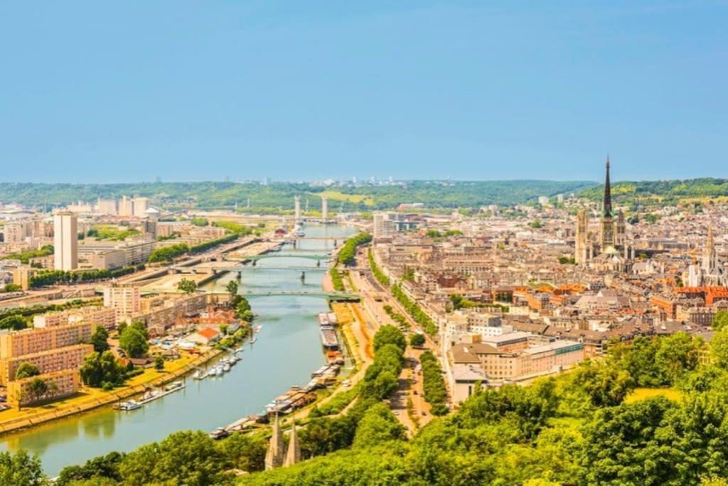 Apartmán Le Sympathique - Petit Dejeuner, Netflix, Jacuzzi Rouen Exteriér fotografie